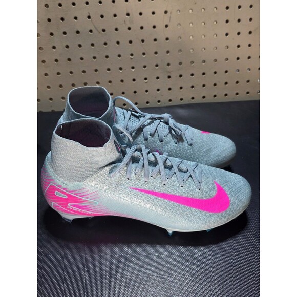 New Men’s 9.5 Nike Zoom Mercurial Superfly 10 Elite FG Soccer Cleats FQ1454-301 main image 6